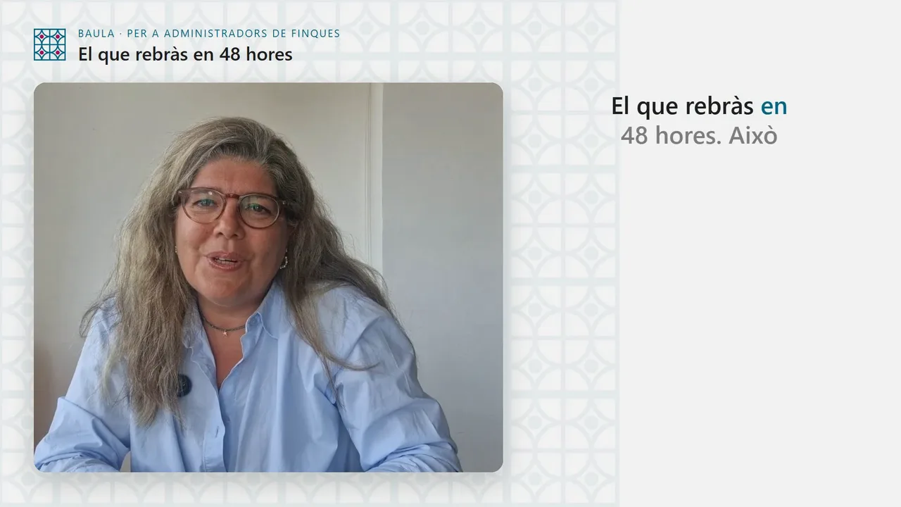 El que rebràs en 48 hores