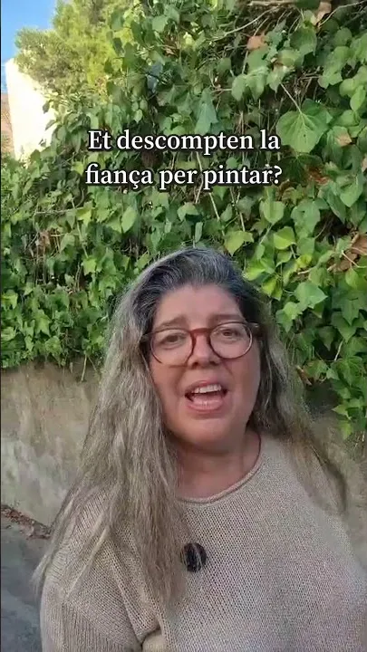 Et descompten la fiança per pintar? Reclama-la